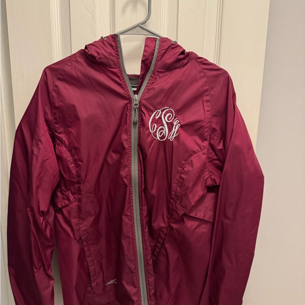 Eddie Bauer Burgundy Jacket